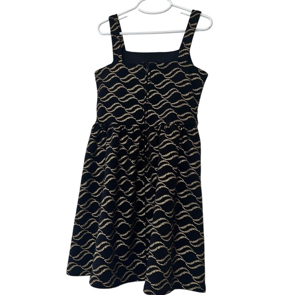 Blush by Us Angels girls Black and Gold rope style Dress jeweled waist 8 - Picture 2 of 3